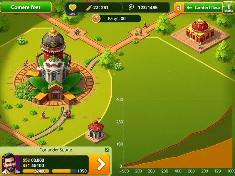 Coriander Supreme gameplay screenshot showing strategic elements